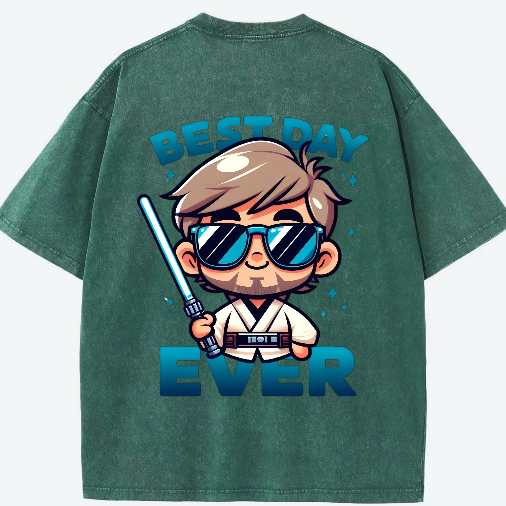 （画像用） スター・ウォーズ Star Wars 綿100% ヴィンテージ風 半袖Tシャツ（背面プリント）